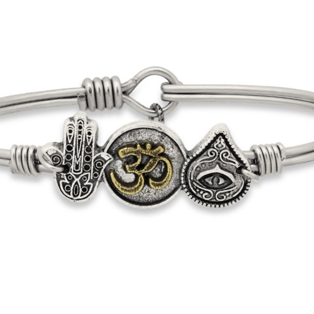 Luca + Danni Silver and Gold Symbolic Bracelet